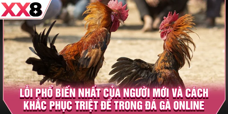 Lỗi phổ biến nhất của người mới và cách khắc phục triệt để trong đá gà online