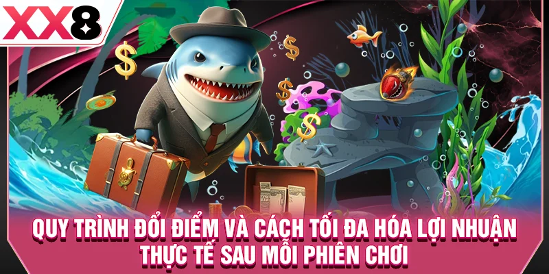 Quy trình đổi điểm và cách tối đa hóa lợi nhuận thực tế sau mỗi phiên chơi